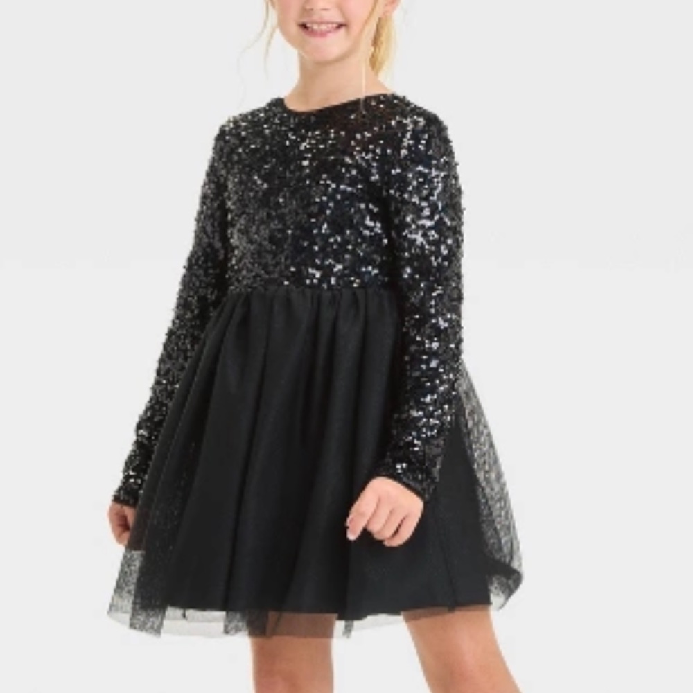 Cat & Jack | size kids 6/7 | sequins dress